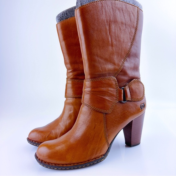 Born Dani Tan Boots Size 8 - Picture 1 of 9